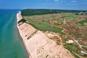 Arcadia Bluffs (Bluffs) 12th Coast Aerial